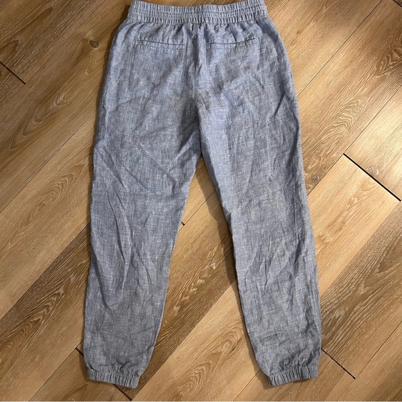 Athleta Retreat Linen High Rise Chambray Jogger - Picture 9 of 9